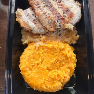 Pork Chops with Apple Onion Sauce