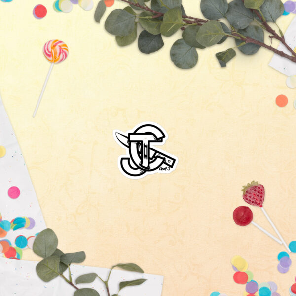 Chef J Vinyl Sticker — Stick Flavor Anywhere - Image 4