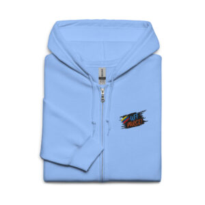 “UFF Parce!” Zip‑Up Hoodie — Serious Comfort, Playful Attitude