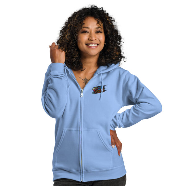 “UFF Parce!” Zip‑Up Hoodie — Serious Comfort, Playful Attitude - Image 2